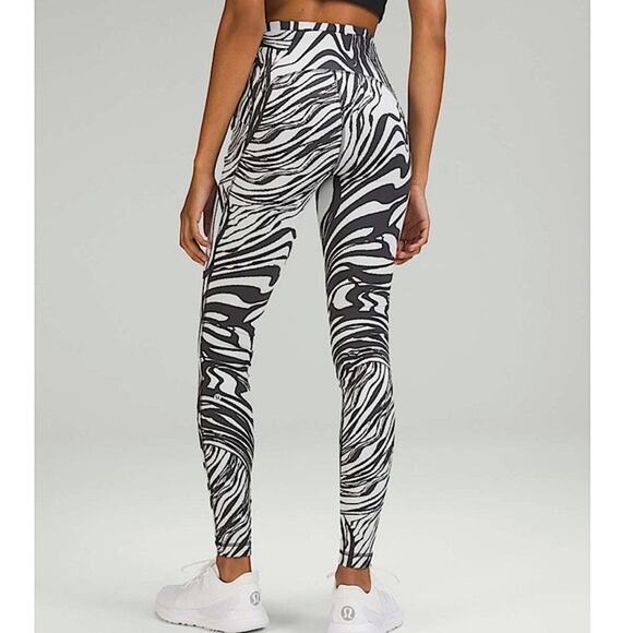 Lululemon Swift Speed High-Rise Tight 28” Spin Off Jacquard Vapor Graphite Grey - Picture 2 of 13